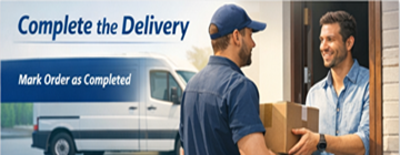 Приватна особа підтверджує завершення доставки після виконання перевезення на ExusTrans